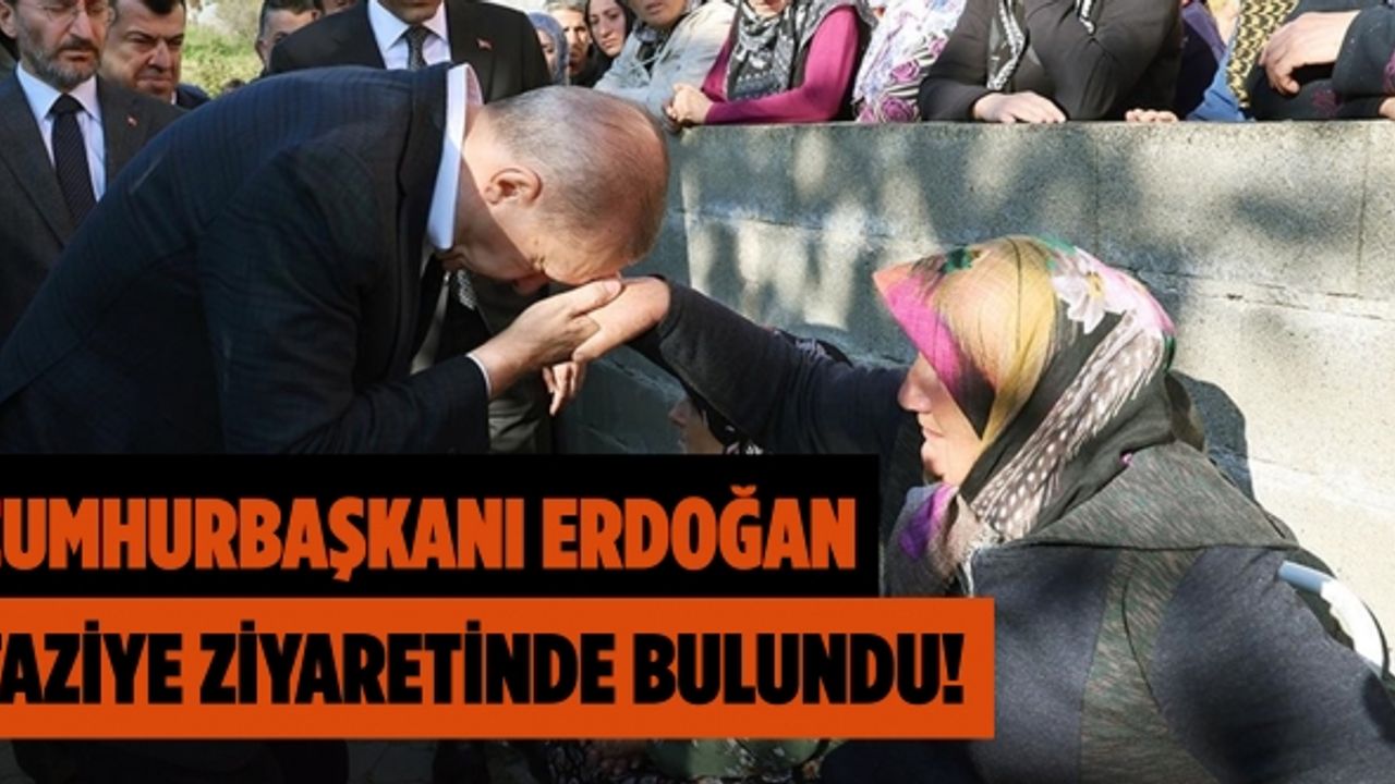 Cumhurbaşkanı Erdoğan, madenci Selçuk Ayvaz’ın ailesine taziye ziyaretinde bulundu!