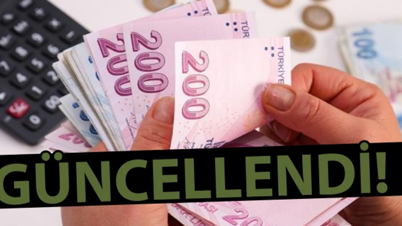 Emekli aylıklarındaki asgari promosyon tutarları güncellendi