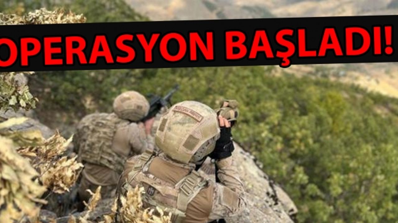 Eren Abluka Sonbahar Kış -2 Operasyonu başlatıldı