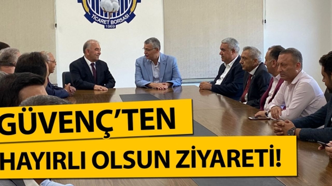 Güvenç'ten Narlı ’ya hayırlı olsun ziyareti!