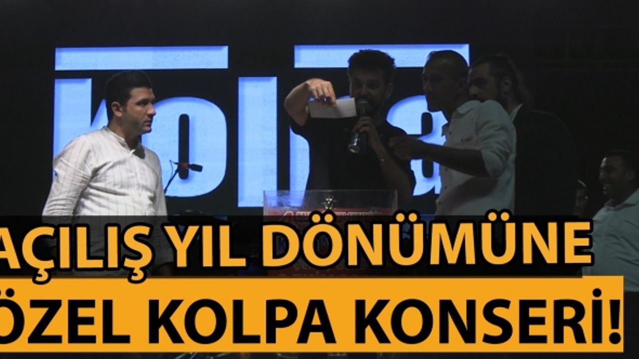 Hasırcıoğlu AVM Hatay Dörtyol Şubesinin açılış Yıl dönümünü özel etkinlik