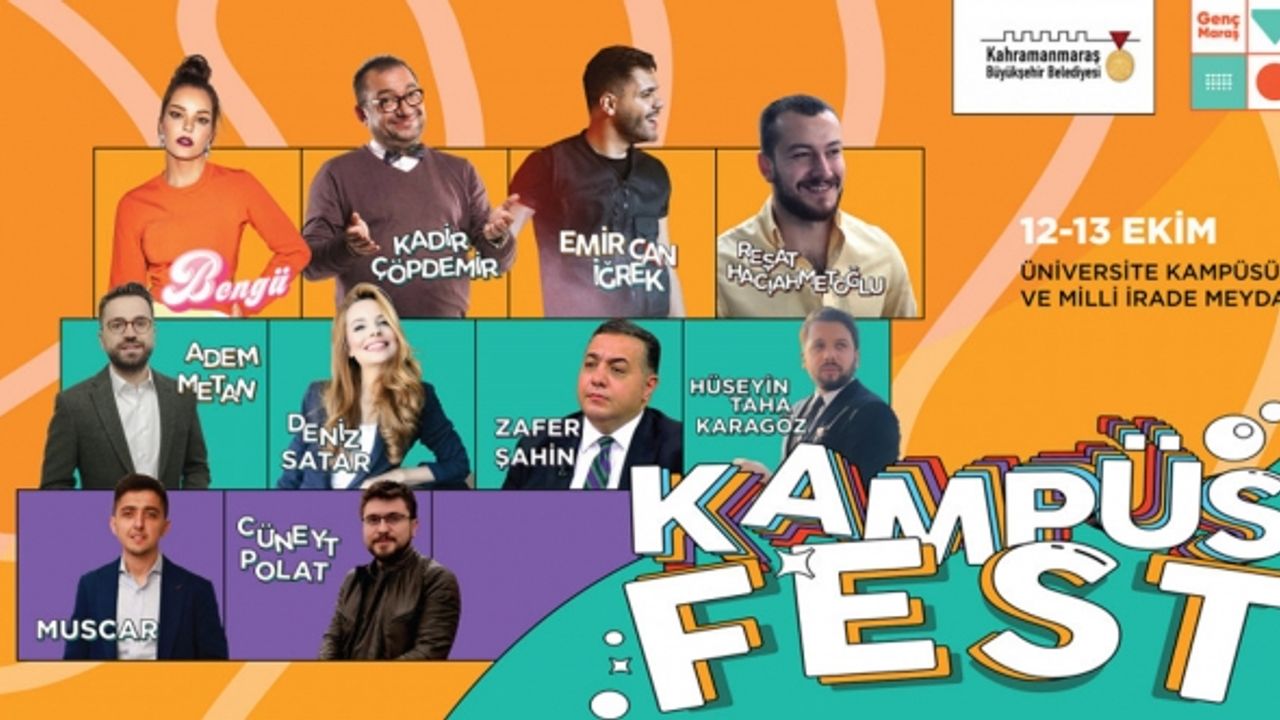 Haydi Gençler! “Kampüs Fest” Sizi Çağırıyor