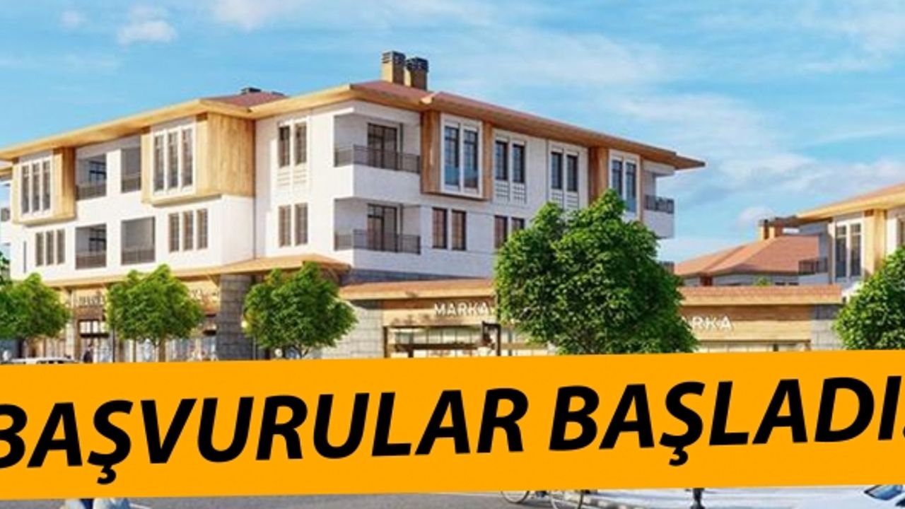 'İlk Evim İlk İş Yerim' projesinin arsa ve iş yeri başvuruları başladı