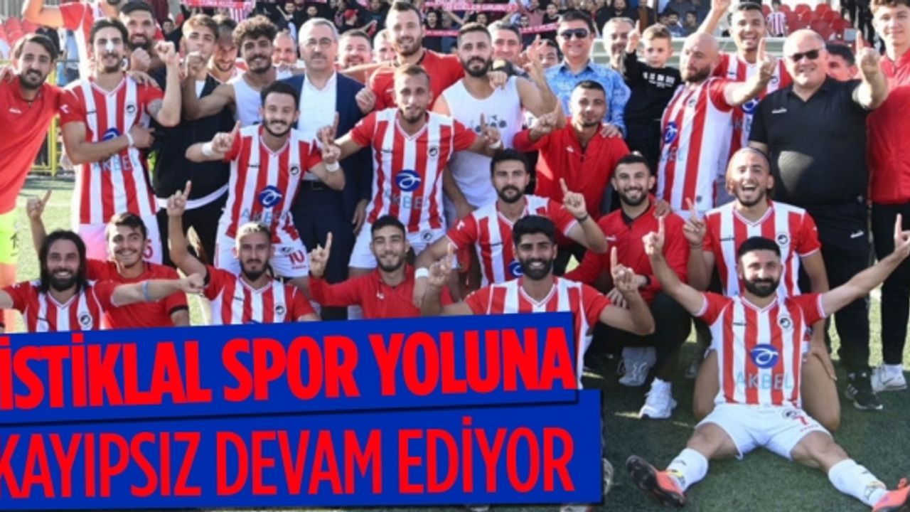 İstiklal Spor Yoluna Kayıpsız Devam Ediyor