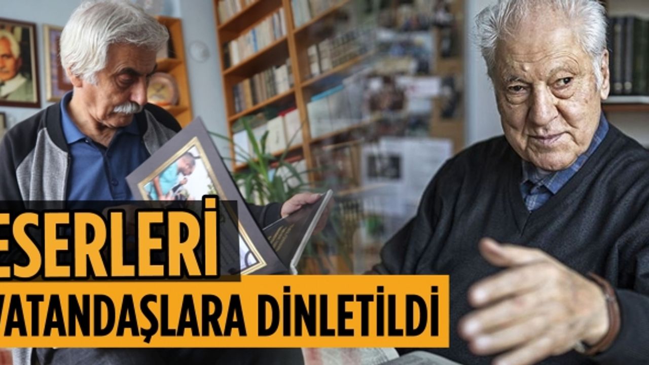 Kahramanmaraş'ta hoparlörden Bahaettin Karakoç ve Nuri Pakdil'in eserleri dinletildi