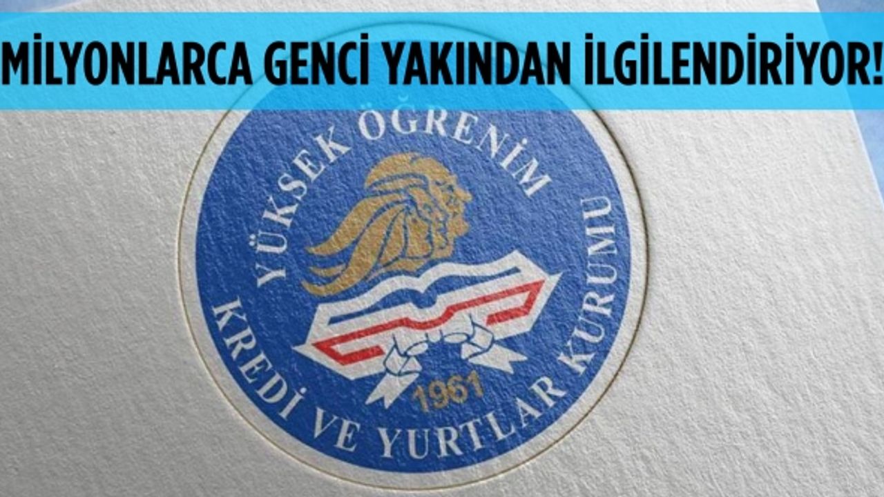 KYK Öğrenim Kredisi borçlarının faizleri siliniyor