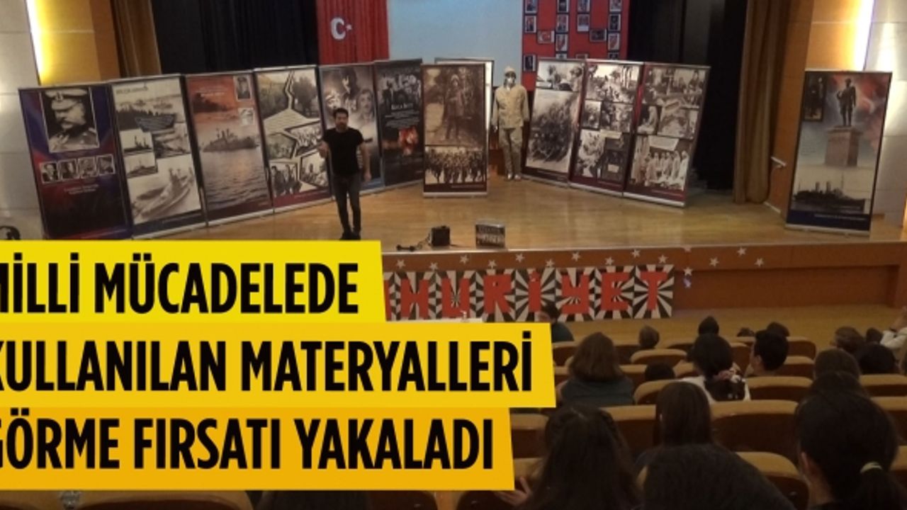 Mili mücadeleyi anlatan konferans ve sergi etkinliği düzenledi