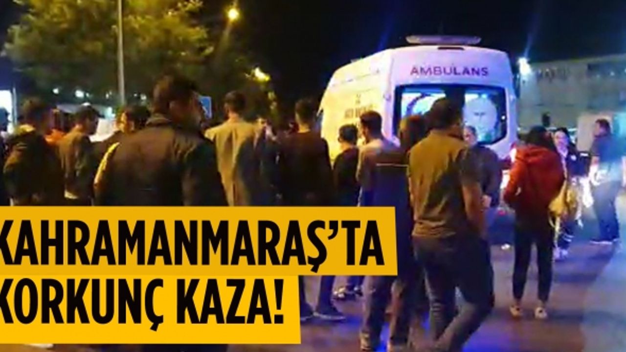 Otomobilin motosiklete çarpması sonucu 2 kişi ağır yaralandı