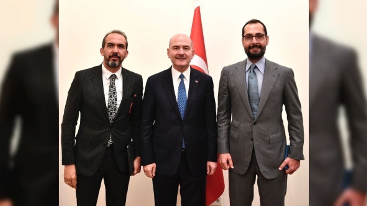 Özdemir ve Sezal'dan İçişleri Bakanı Süleyman Soylu'ya ziyaret!