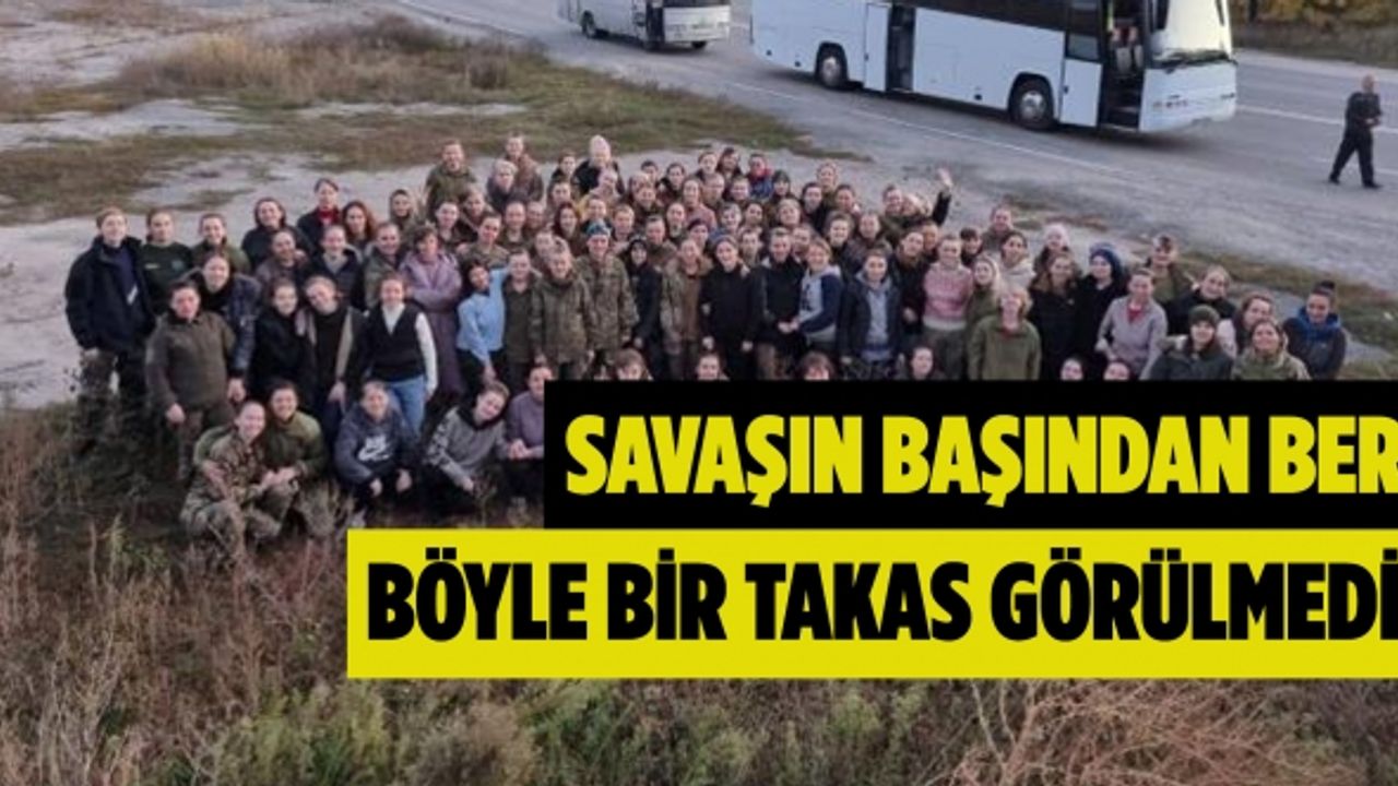 Savaşın başından beri böyle bir takas görülmedi!