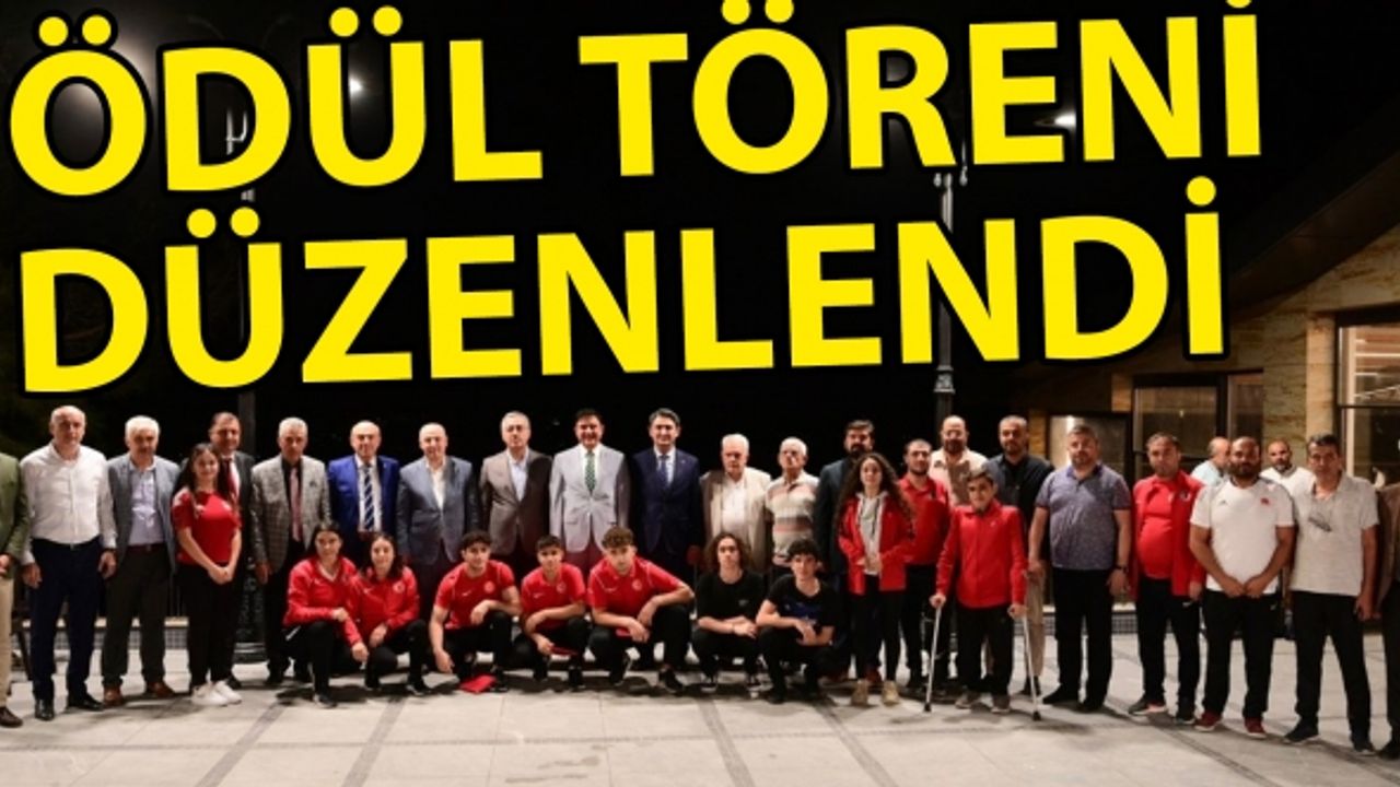 Sporun Enleri ödül töreni düzenlendi