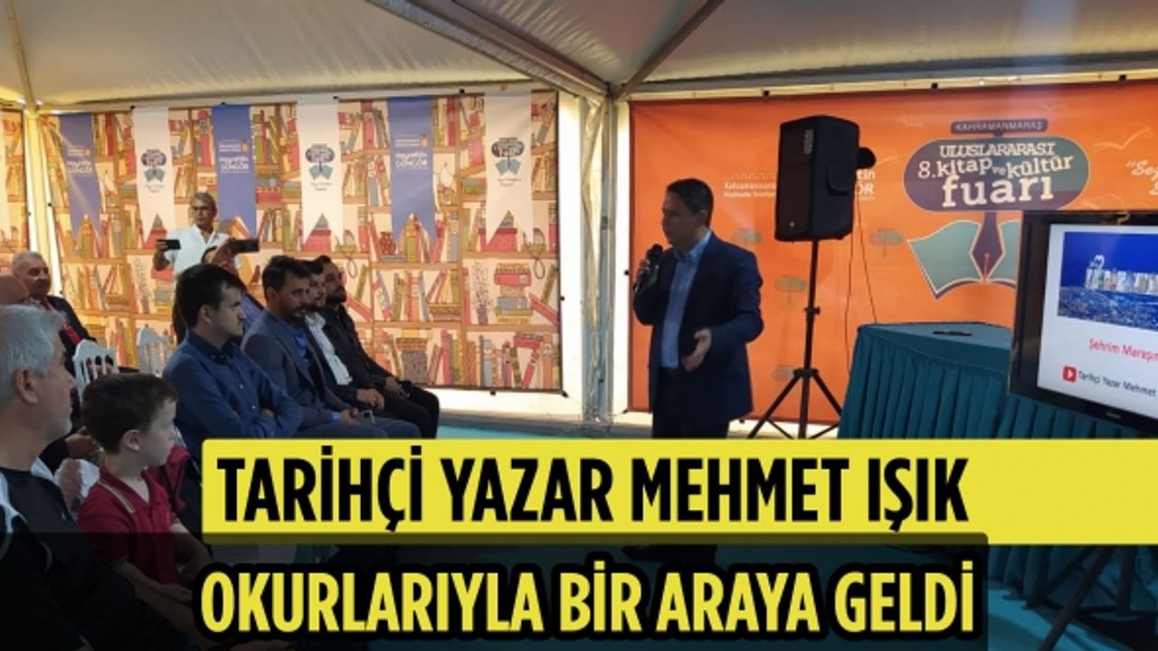 Tarihçi Yazar Mehmet Işık’ta Okurlarıyla Bir Araya Geldi