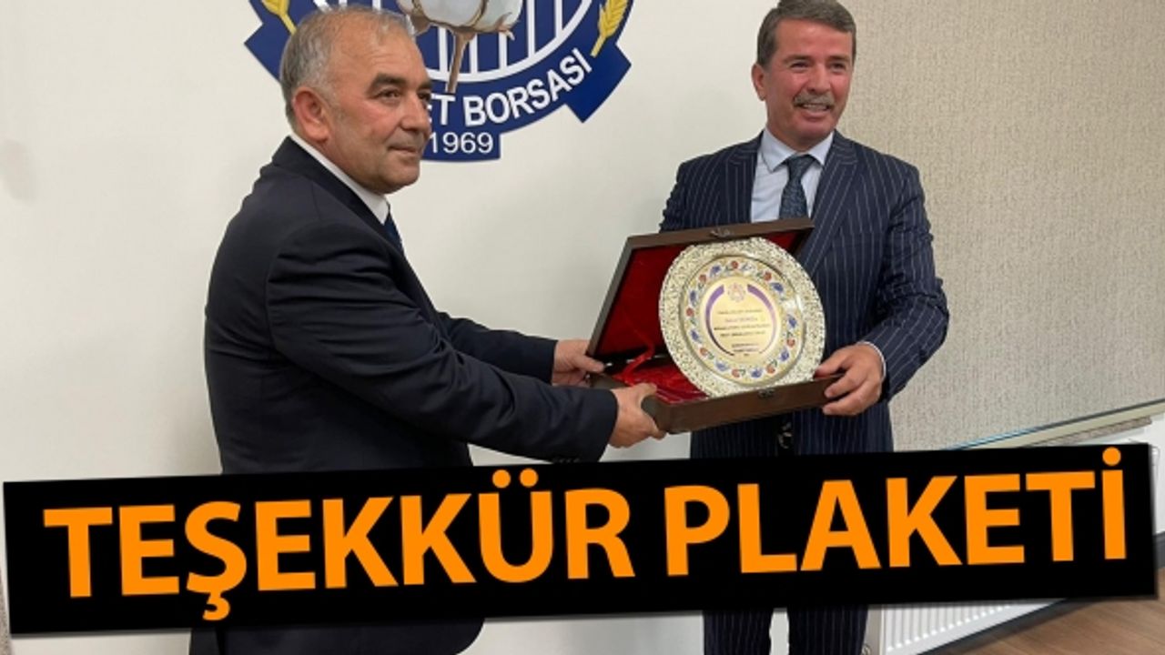 Ticaret Borsası Meclis Toplantı Salonunda Tören Yapıldı