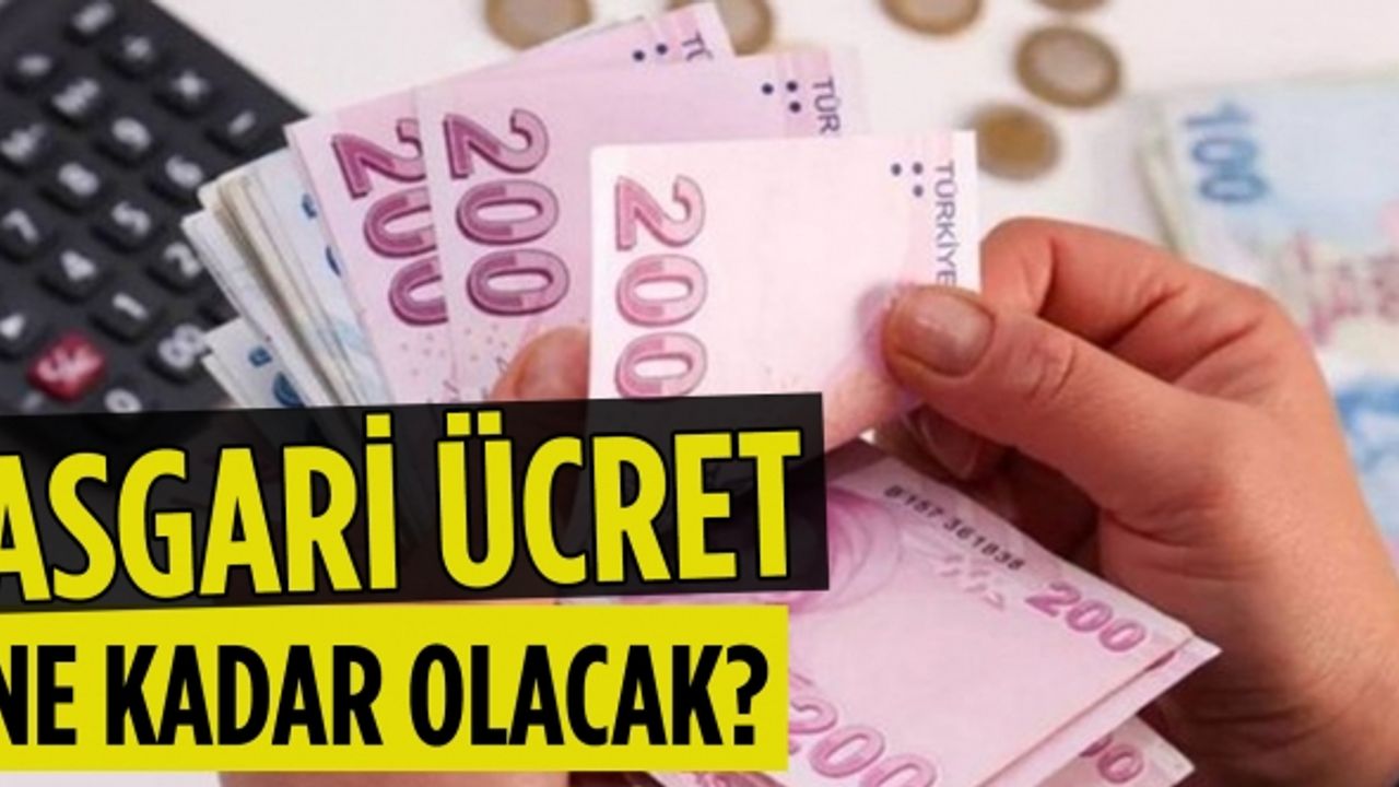 Asgari ücret 1 Ocaktan itibaren ne kadar artış yapacak?