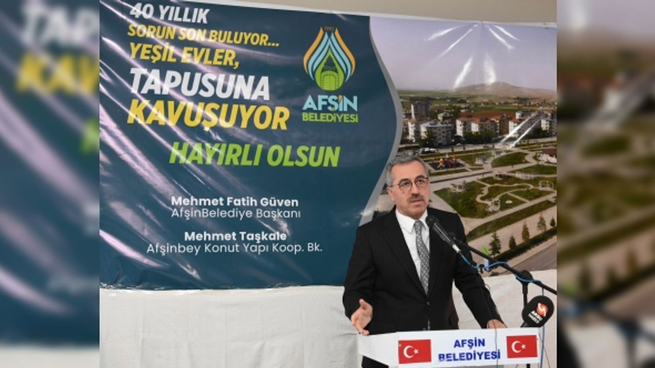 Başkan Güngör: “40 Yıllık Sorun Çözüme Kavuştu”