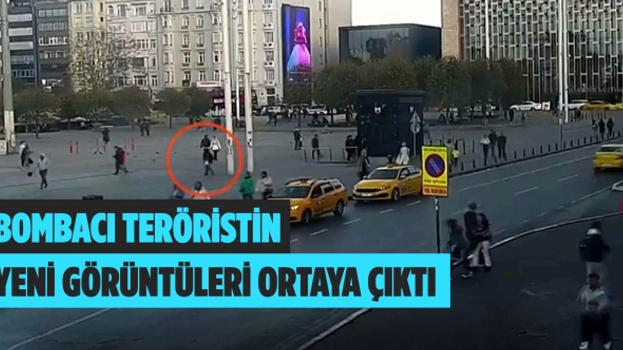Beyoğlu'ndaki Bombalı Saldırıyı Yapan Hainin Yeni Görüntüleri Ortaya Çıktı