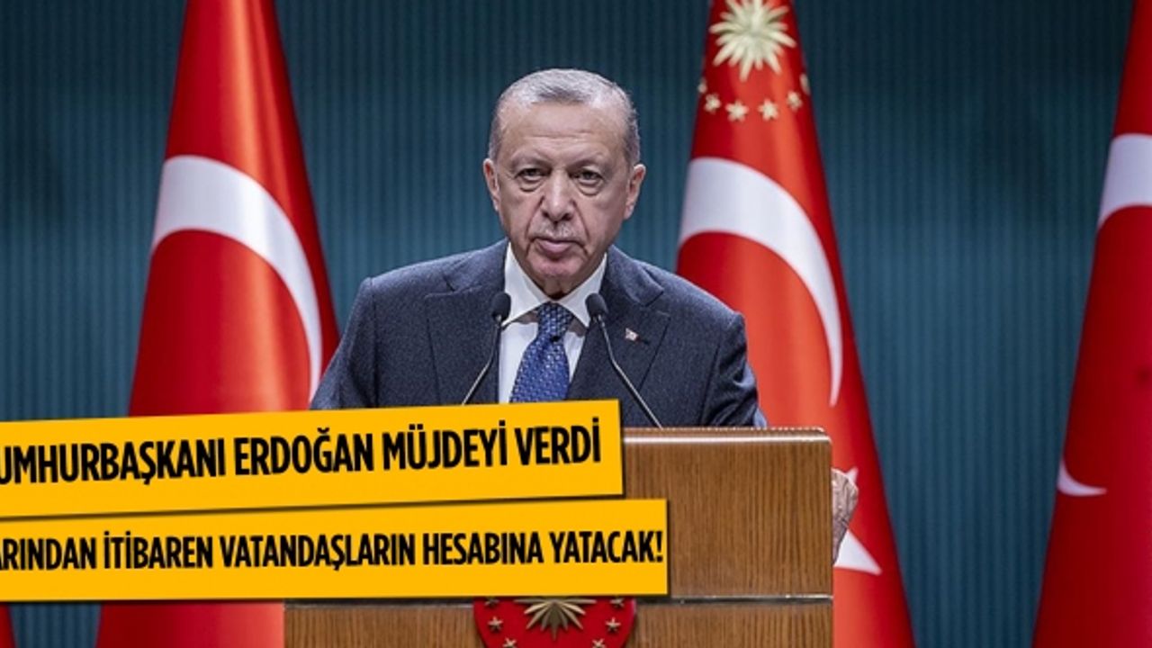 Cumhurbaşkanı Erdoğan kabine toplantısı sonrası açıklamalarda bulundu!