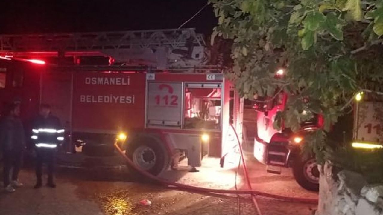 Evde çıkan yangında 1 kişi hayatını kaybetti