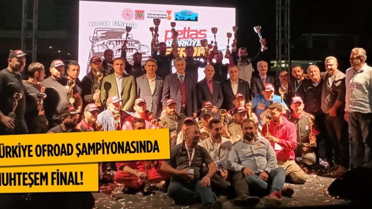 Kahramanmaraş’ta Düzenlenen Şampiyonada Ödüller Sahiplerini Buldu