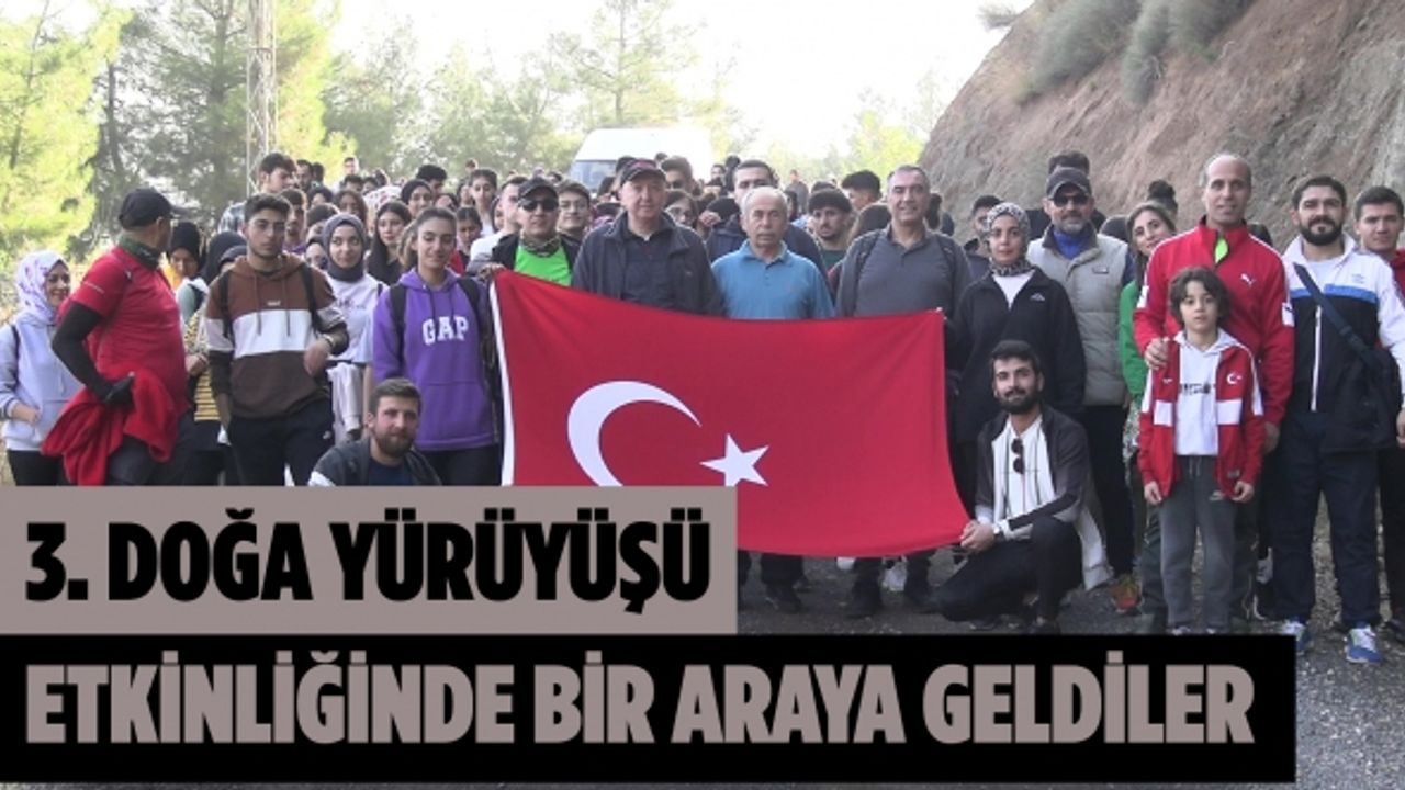 KSÜ Öğrenciler Doğa Yürüyüşü Etkinliğinde Buluştu