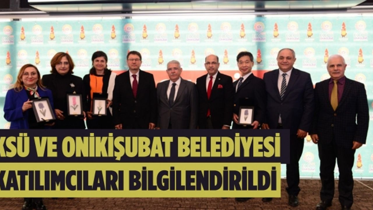 KSÜ ve Onikişubat Belediyesi İş Birliğinde Katılımcılar Bilgilendirildi