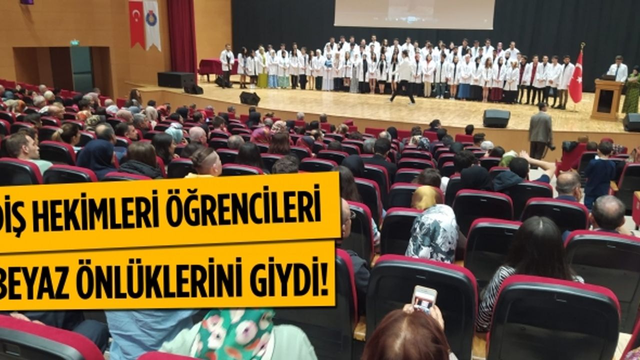 KSÜ’de 22 Kasım Dünya Diş Hekimleri Günü’nde tören düzenlendi!