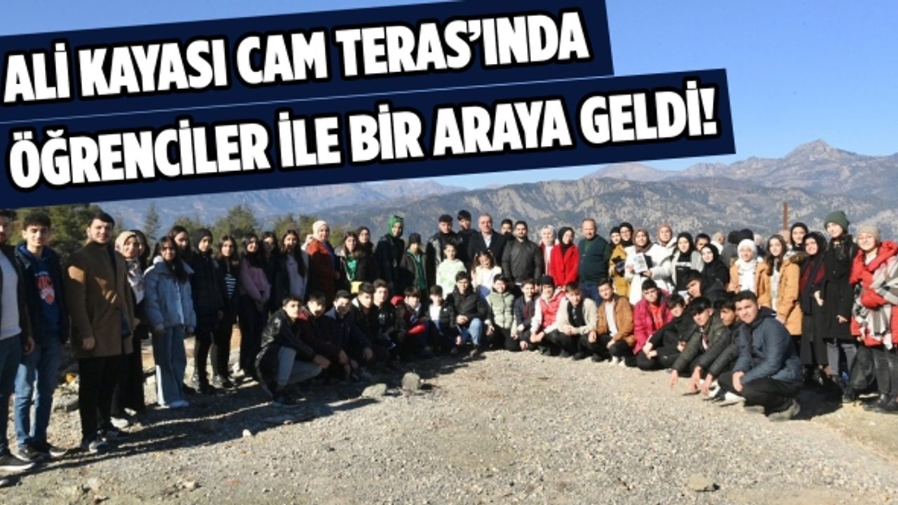 Ali Kayası Cam Teras’ında bir araya geldi!