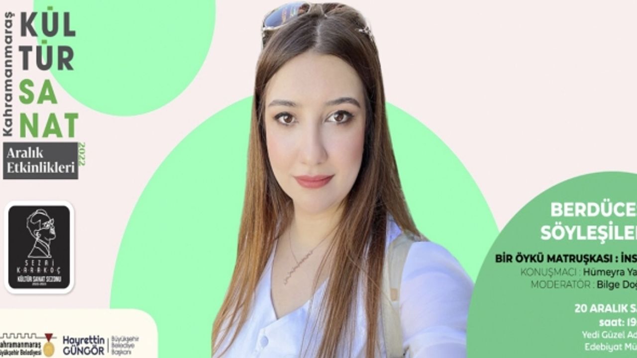 Berdücesi Söyleşileri’nin Konuğu Hümeyra Yabar Olacak