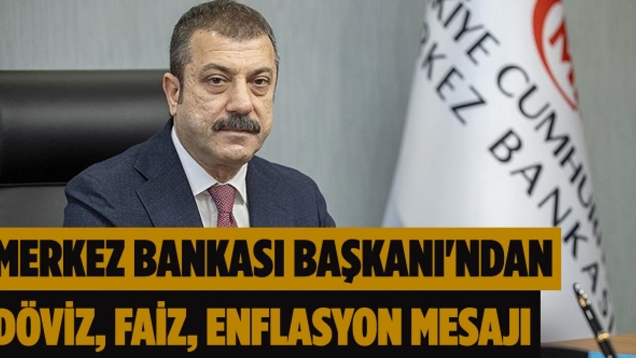 TCMB Başkanı Şahap Kavcıoğlu gündeme ilişkin soruları yanıtladı