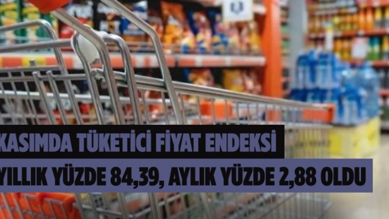 Türkiye İstatistik Kurumu Kasım Ayı Enflasyon Rakamlarını Açıkladı