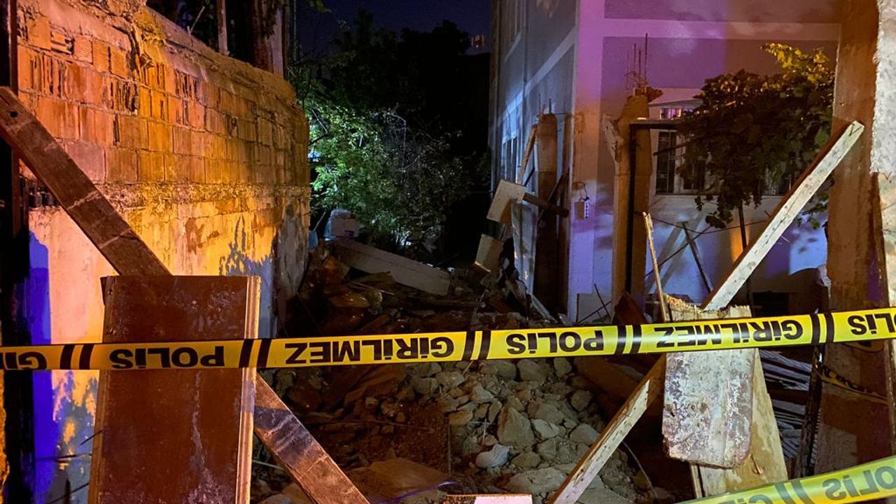Elbistan’da Garaj İnşaatı Çöktü