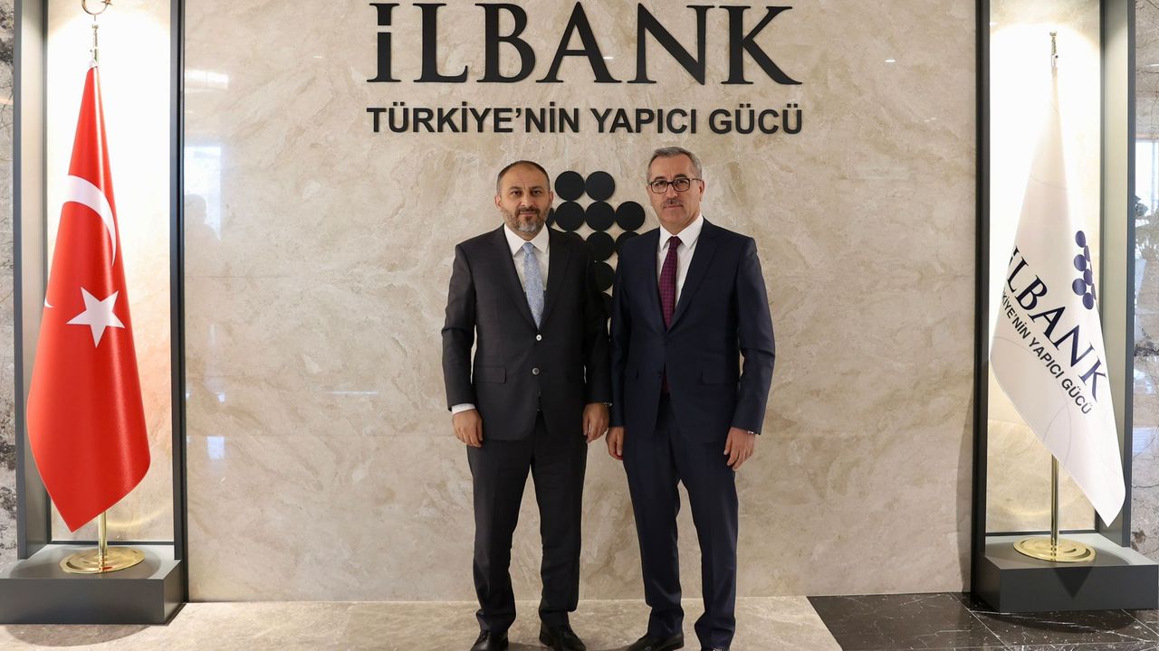 Başkan Güngör, İlbank Genel Müdürü Türk ile Bir Araya Geldi
