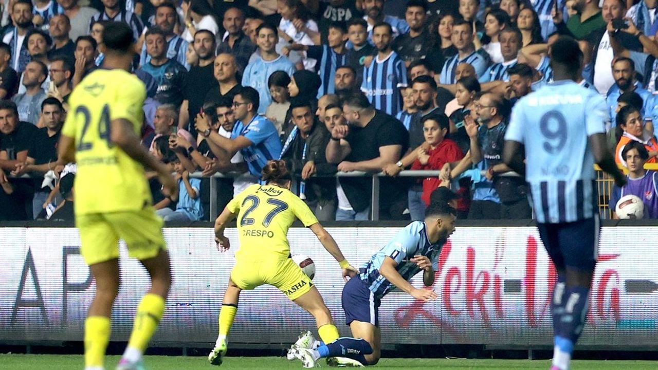 Fenerbahçe, Adana Demirspor deplasmanında takıldı
