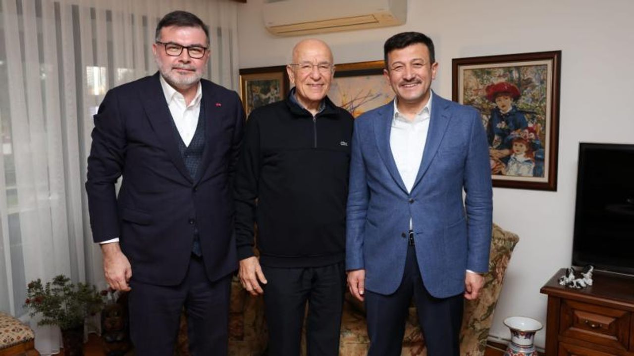 AK Parti'nin İzmir adayı Dağ'dan eski başkanlara ziyaret