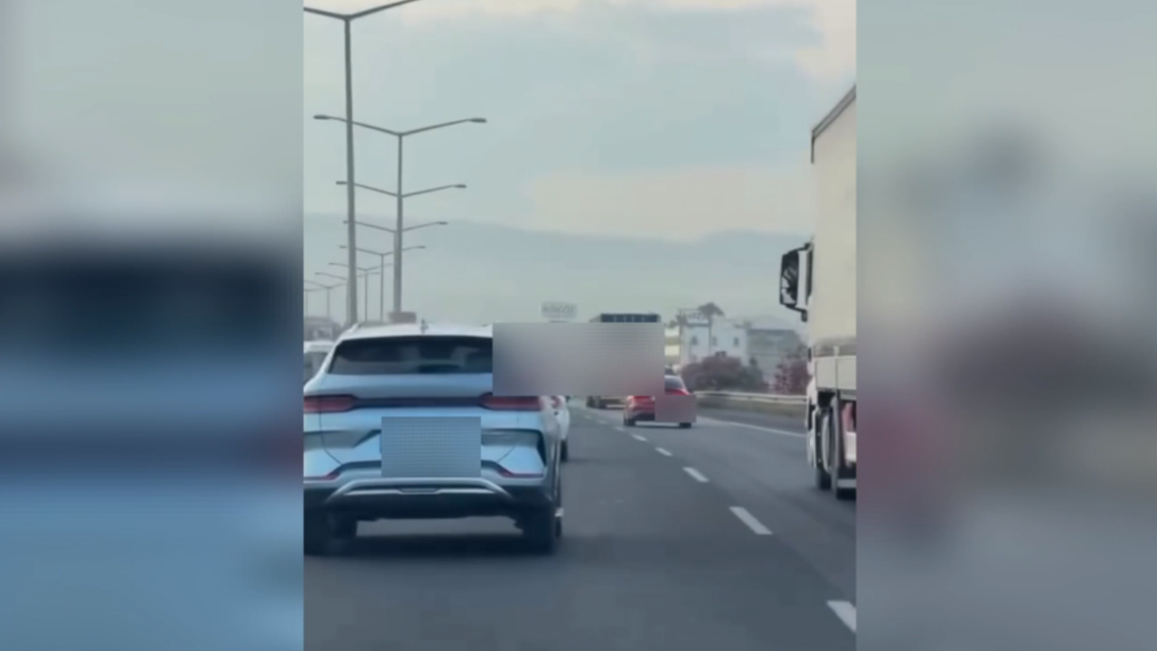 Mersin'de trafikte makas atan ehliyetsiz sürücüye 170 bin li