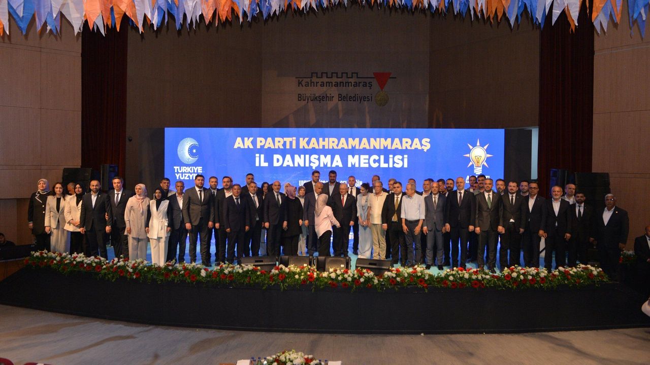 Kahramanmaraş'ta AK Parti Danışma Meclisi Toplandı