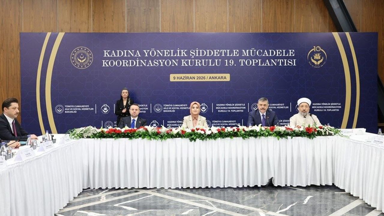 Kadına Yönelik Şiddetle Mücadele Koordinasyon Kurulu'nda Çif