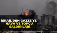 İsrail'den Gazze'ye Hava Ve Topçu Saldırıları