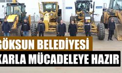 Göksun Belediyesi Karla Mücadeleye Hazır