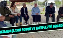 Vatandaşların sorun ve taleplerini dinledi