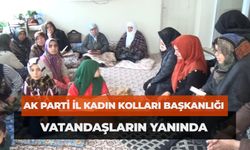 AK Parti İl Kadın Kolları Başkanlığı Vatandaşların Yanında