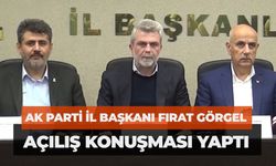 AK Parti İl Başkanı Fırat Görgel Açılış Konuşması Yaptı