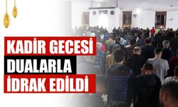 Kadir Gecesi Dualarla İdrak Edildi