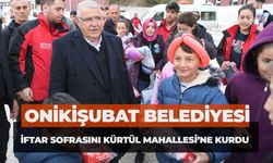 Onikişubat Belediyesi İftar Sofrasını Kürtül'de Kurdu