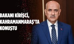 Tarım ve Orman Bakanı Kirişci, Kahramanmaraş'ta konuştu