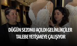 Düğün Sezonu Açıldı Gelinlikçiler Talebe Yetişmeye Çalışıyor