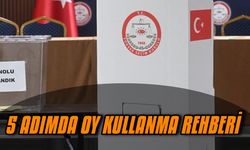 5 adımda oy kullanma rehberi