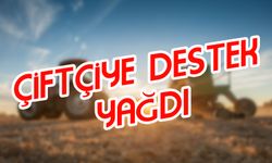 Çiftçiye Destek Yağdı