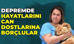 Depremden Dakikalar Önce Köpekleri Tarafından Uyandırıldılar