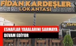 Esnaflar Yaralarını Sarmaya Devam Ediyor